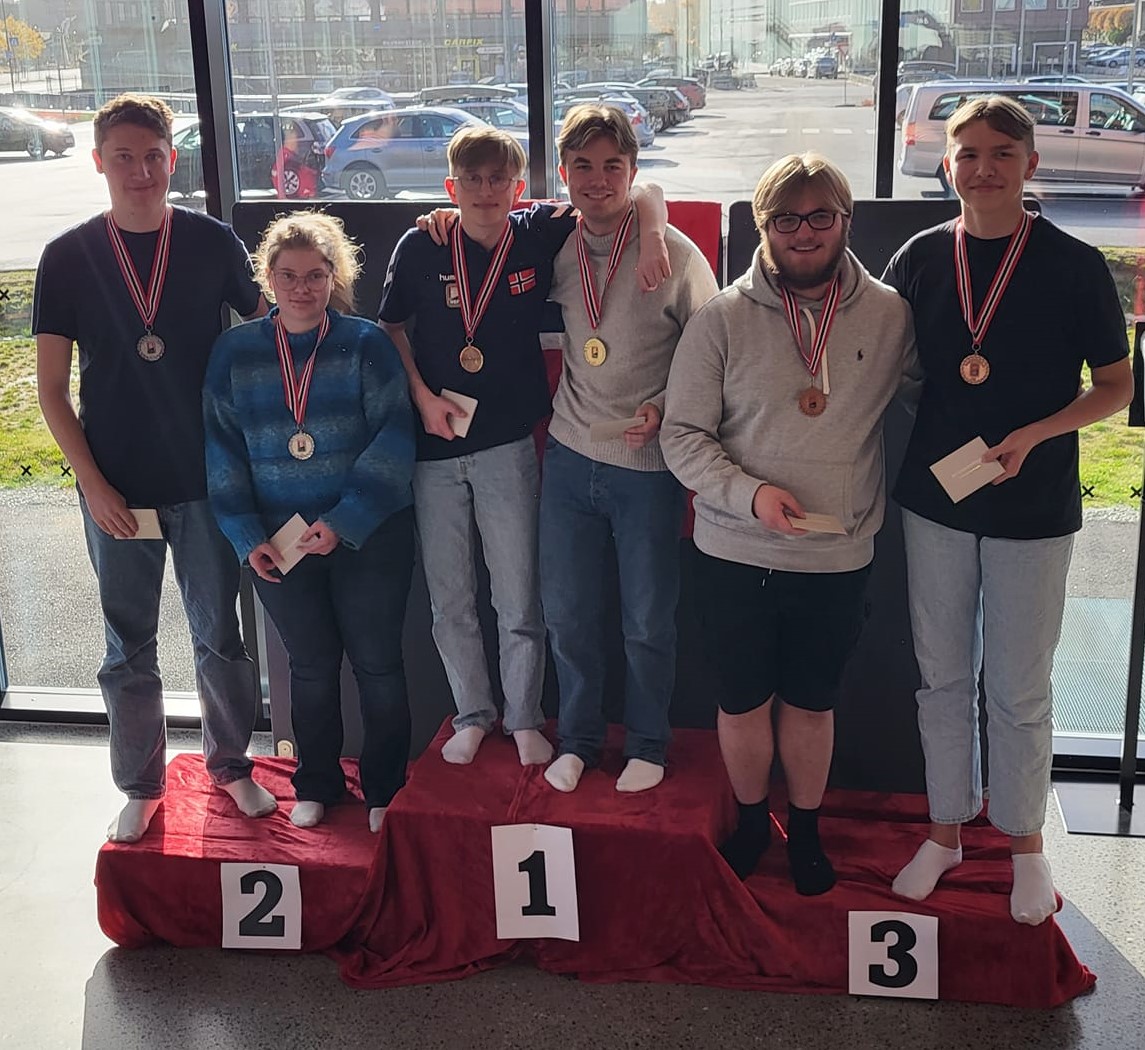 NM junior i Sandnes 22.-23. oktober