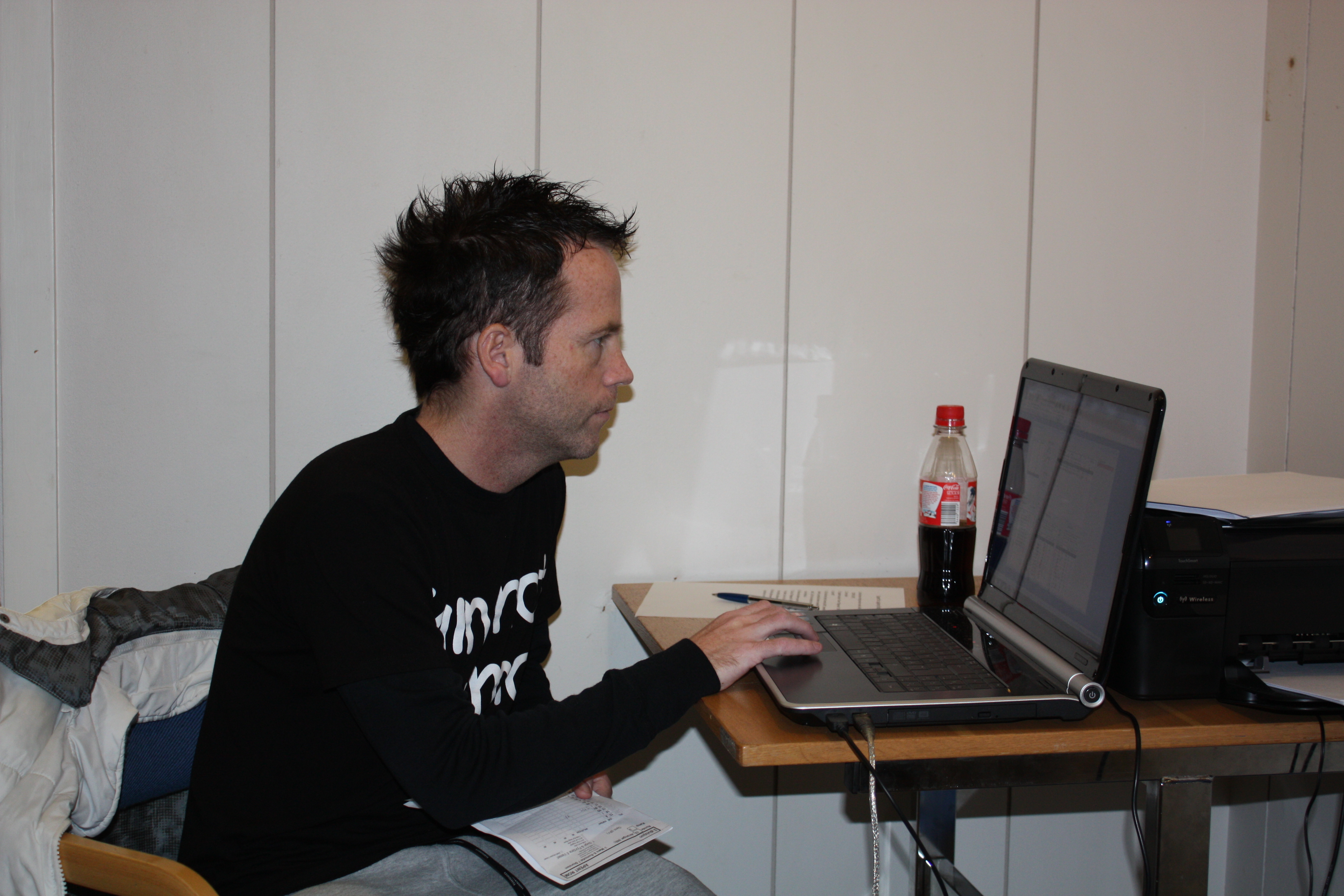 Hyggeturnering 21. februar - Terje og Tommy vant