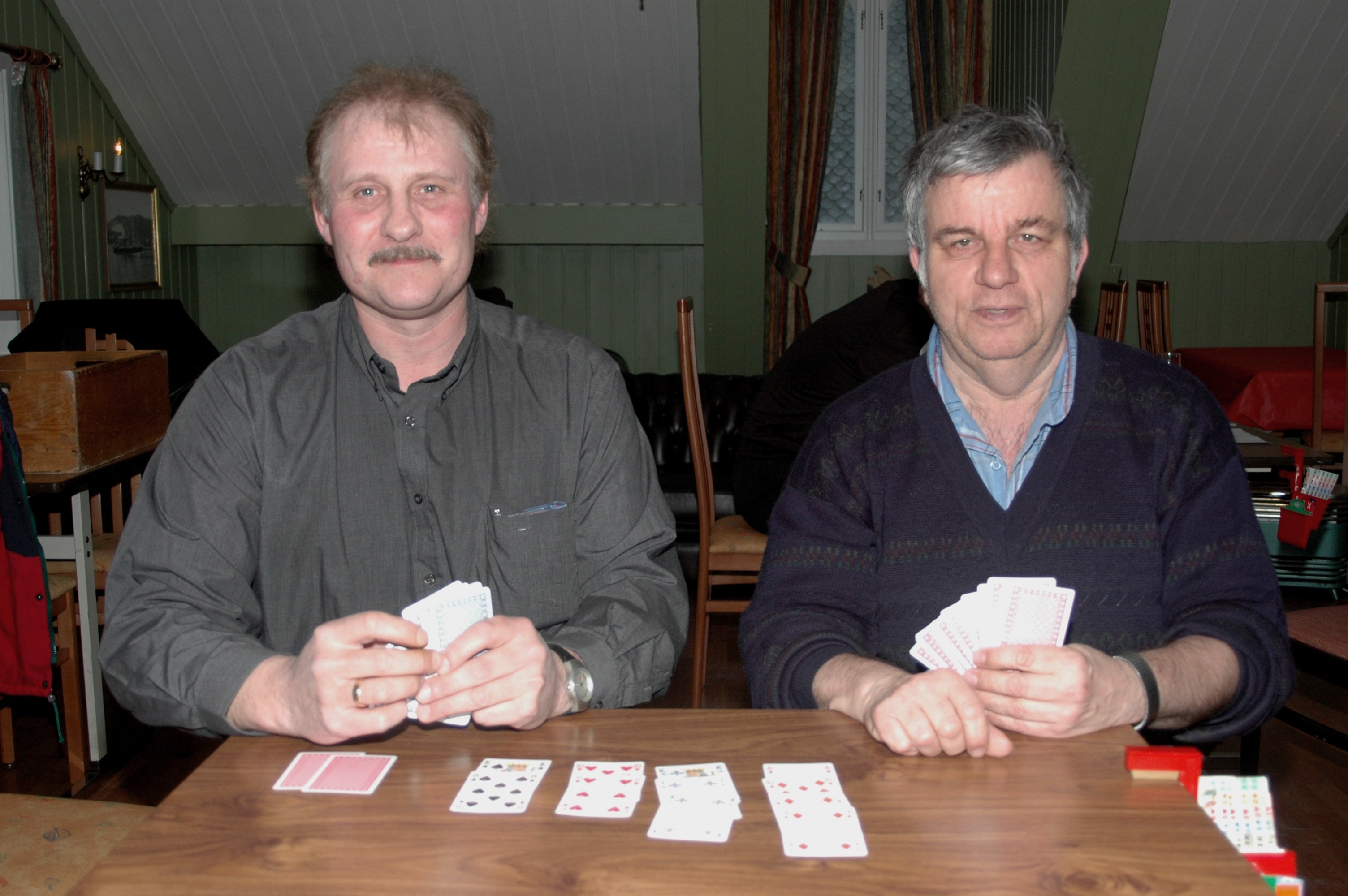Alf Sverre på sommerbridge-toppen