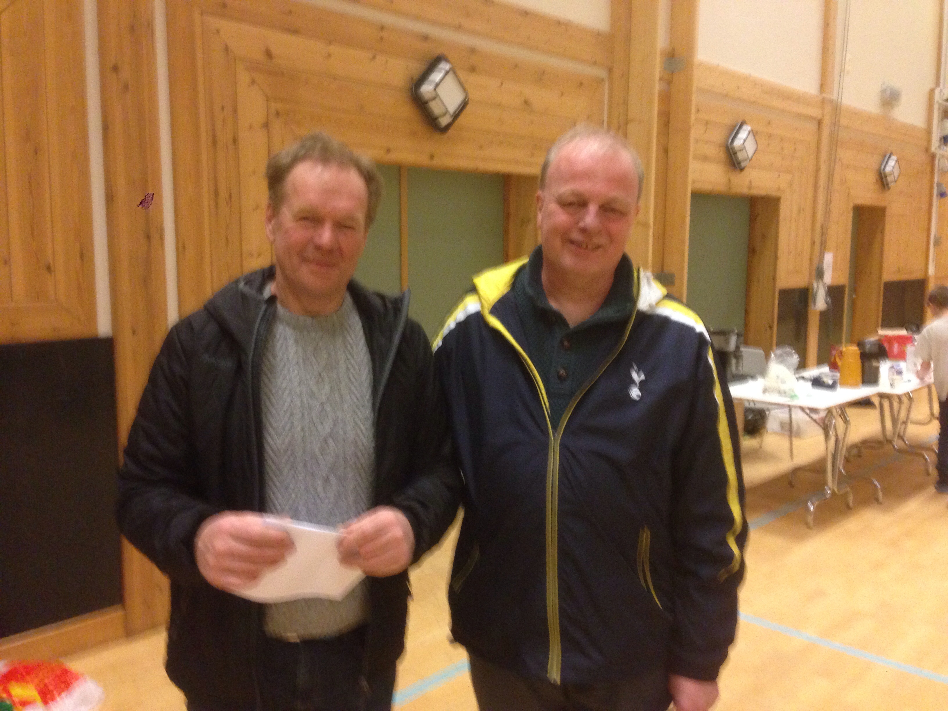 Johnsen-Kirkebøen vann påskebridgen. 