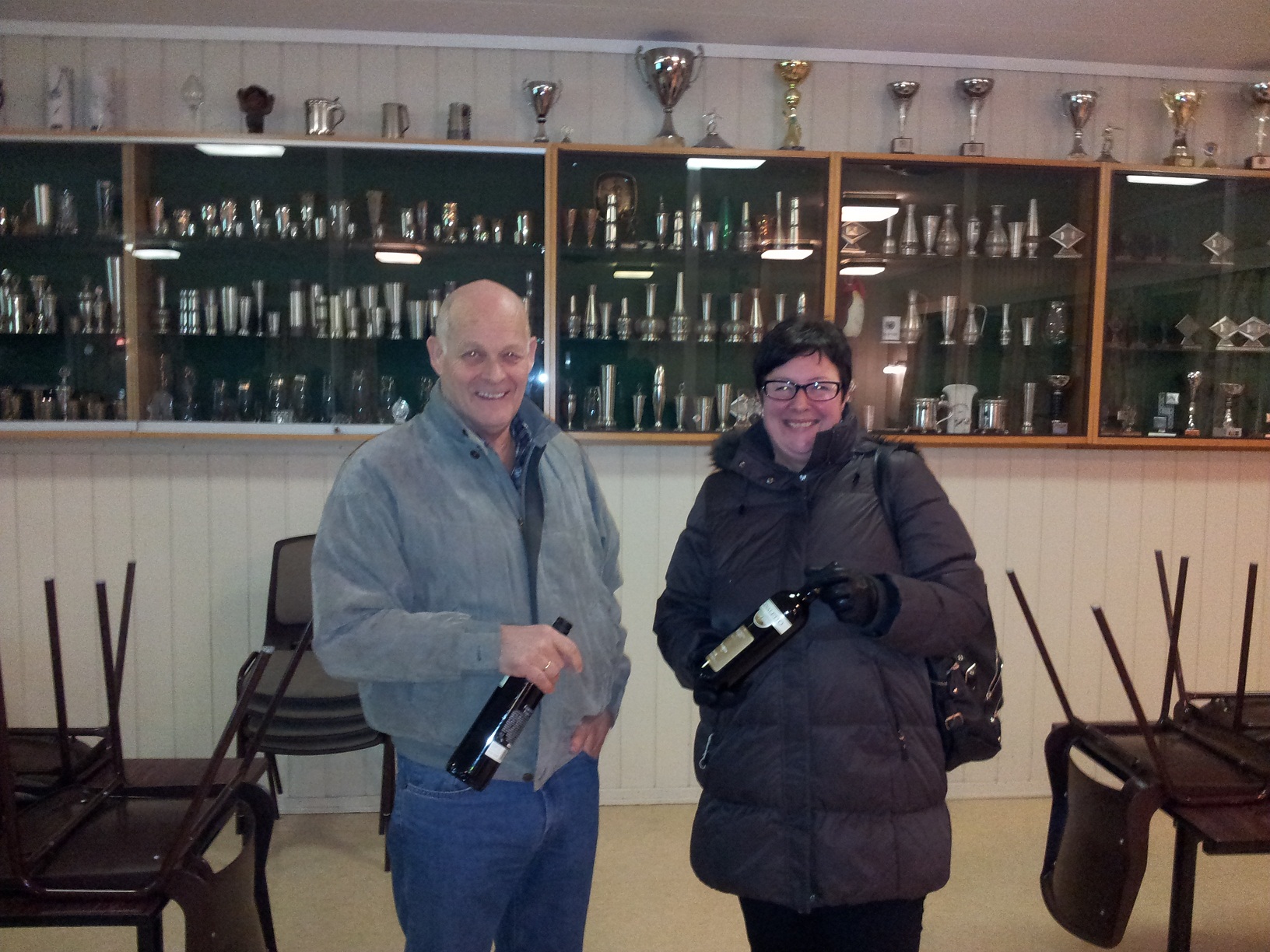 Astrid og Olav tok første stikk i Klubbmesterskapet