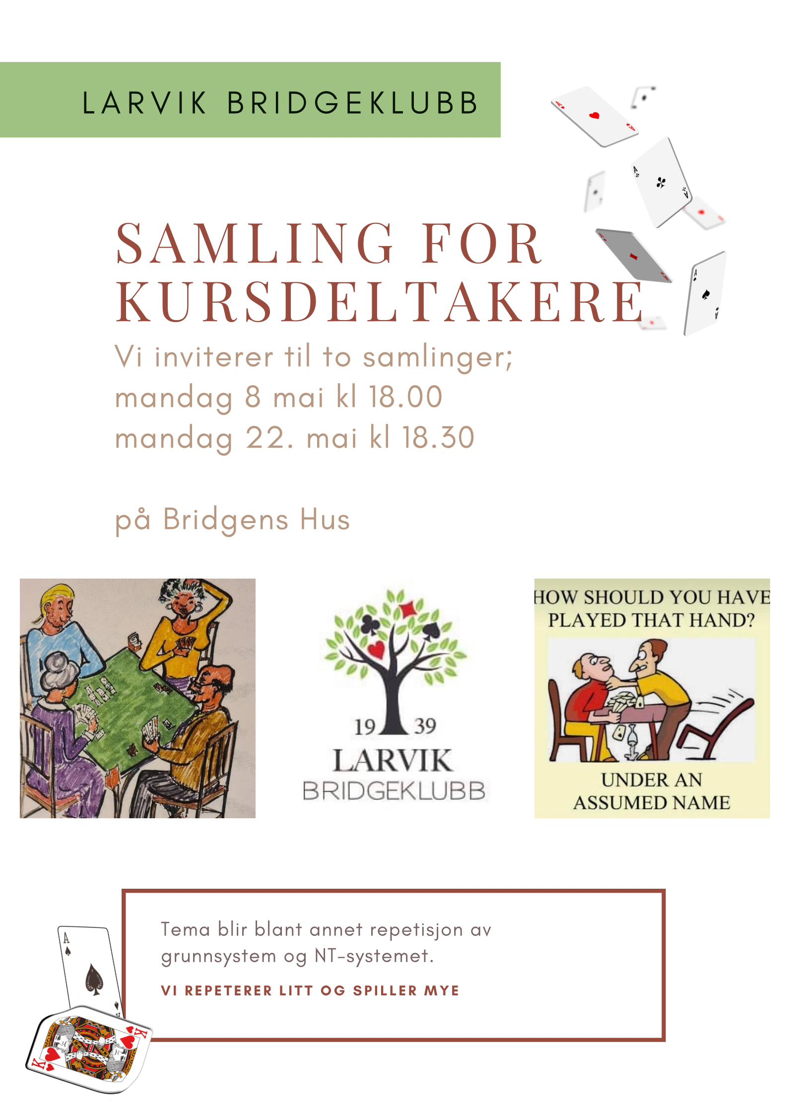 Samling for ferske spillere