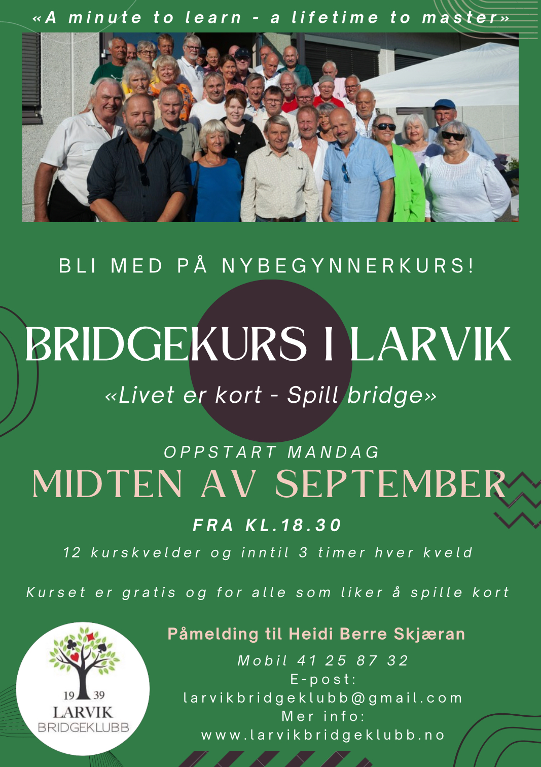Kurs for nybegynnere